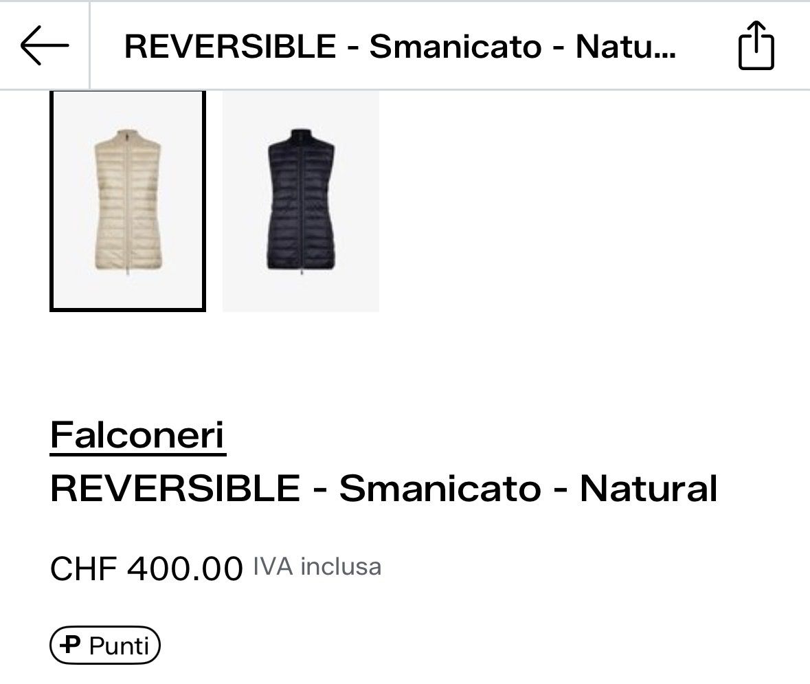 Falconeri Gilet & Giacche senza maniche: Gilet Falconeri NUOVO – Nuovo (secondo la descrizione) da Corteglia venduto da Doubleu-09 1