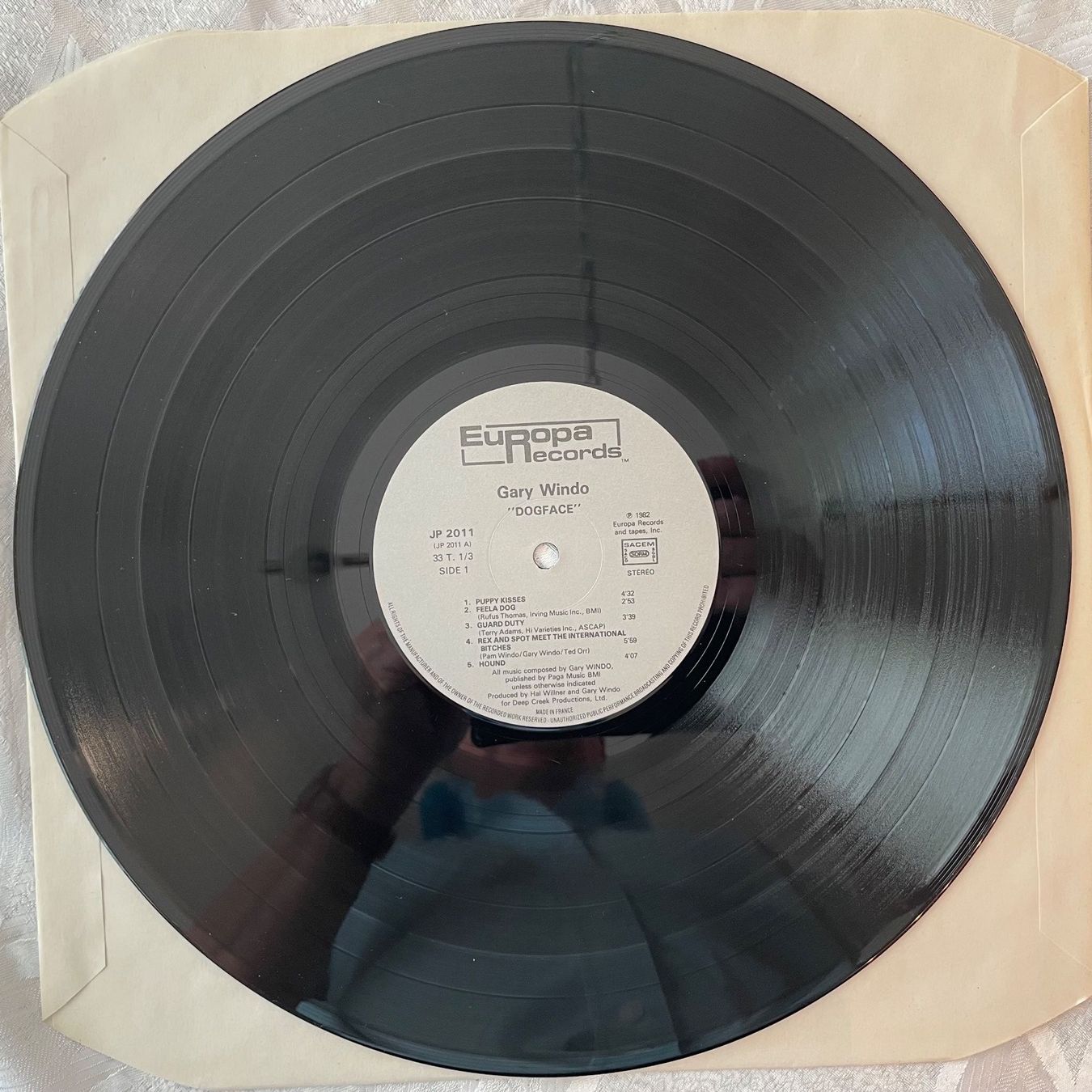 Dischi in vinile: GARY WINDO - DOGFACE – Usato da Zürich venduto da fehlton 2