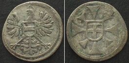 KONSTANZ Stadt. Kreuzer o.J.(1657-1705) Silber ss+