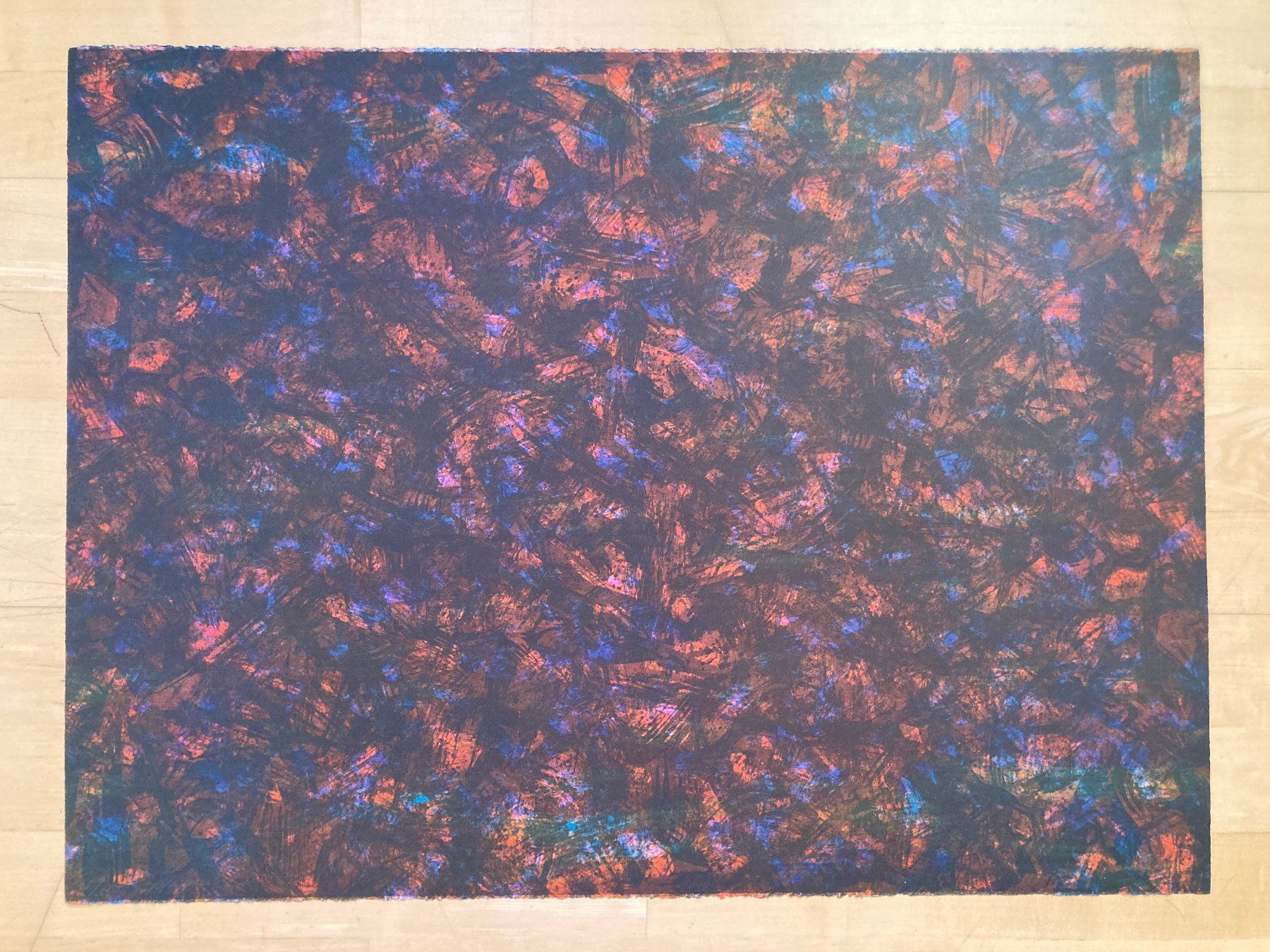 Grafica & Litografie: Jean Pfaff, Ohne Titel, 1986 – Usato da Zürich venduto da egls