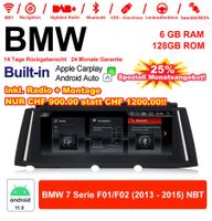 10.25 Zoll Android Autoradio Für BMW 7er F01 NBT+ Montage