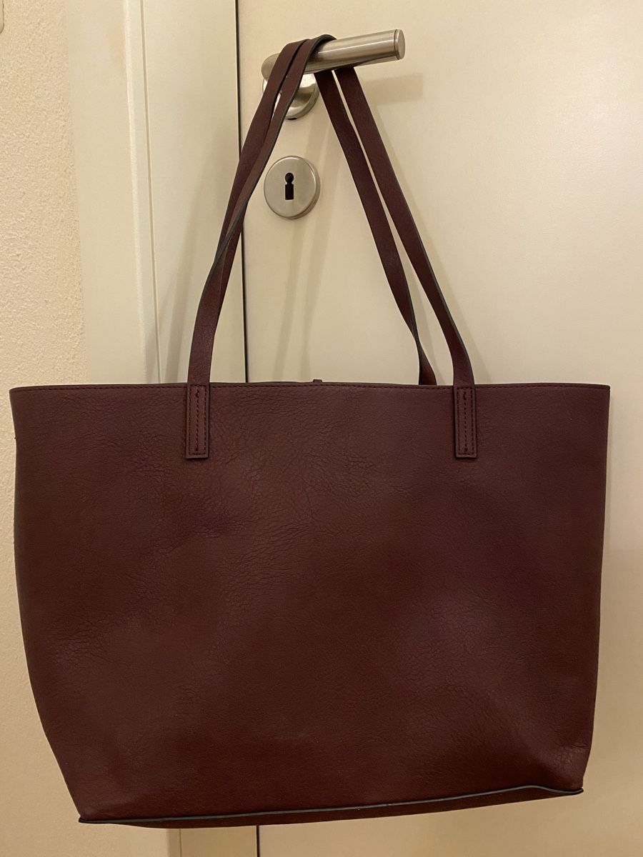 Anna Field Borse da donna: Anna Field Shopper/Handtasche, bordeaux – Usato da Bassersdorf venduto da jeh99 1