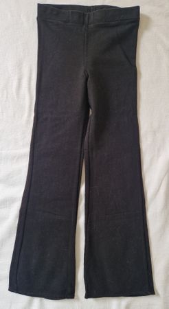 ​H&M Leggings – Schwarz – Gr. 128 – Verstellbarer Bund