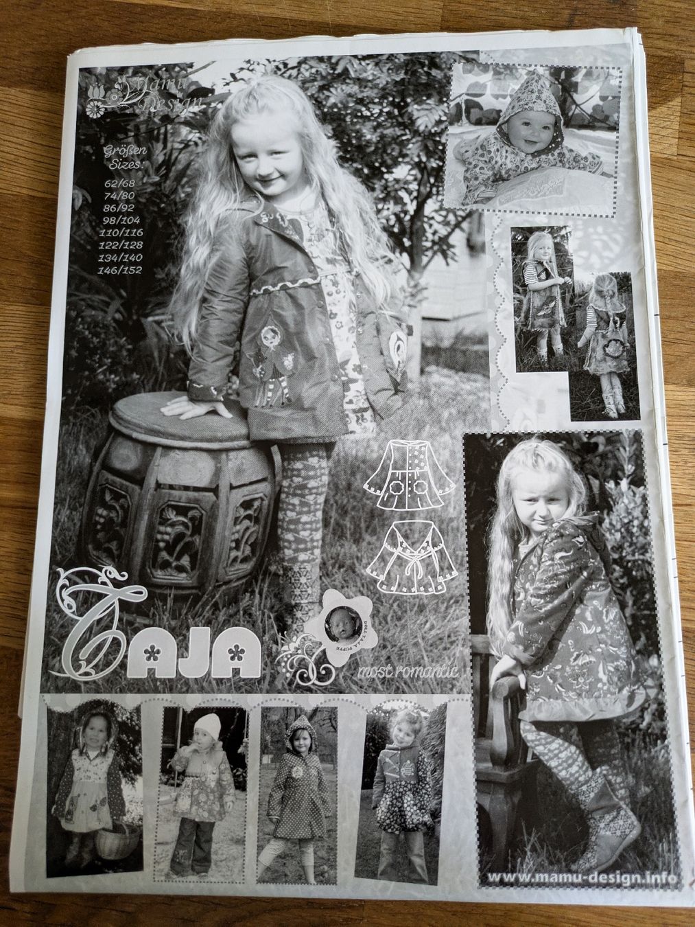 Schnittmuster: Mamudesign Schnittmuster Taja Kinderjacke – Gebraucht aus Winterthur von Tschebe 1