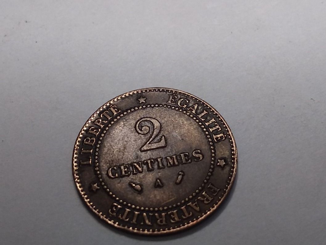 Tutti le monete: 2 centimes 1887 rare top – Usato da Neuchâtel venduto da pasprie 2