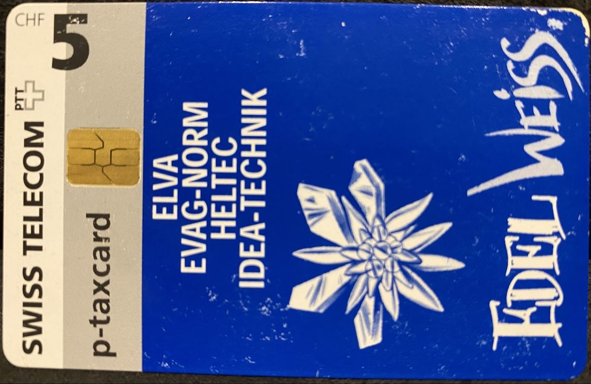 Schede telefoniche: P-taxcard – Difettoso da Lausanne venduto da babacard10
