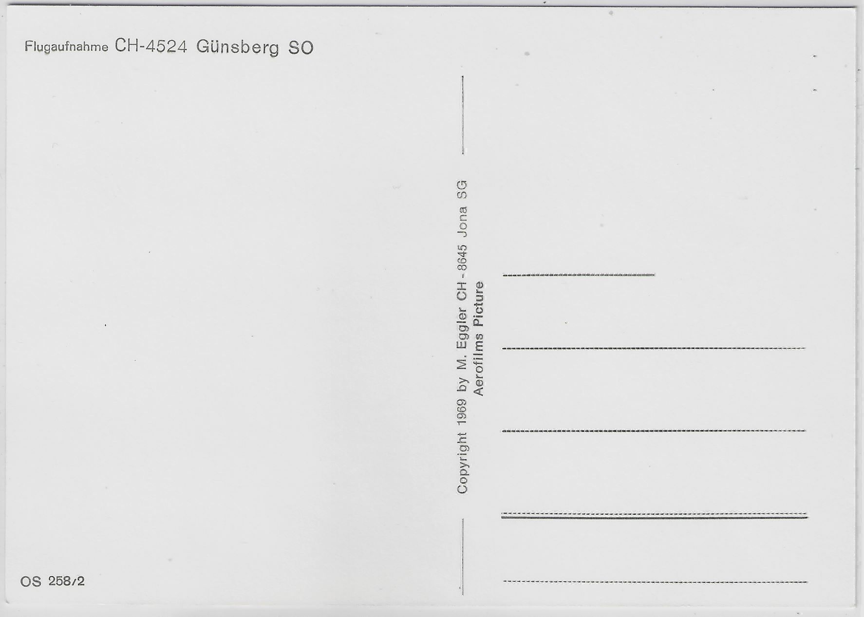 Cartoline postali: Flugaufnahme Günsberg SO – Antico da Ettingen venduto da Kartenplanet 1