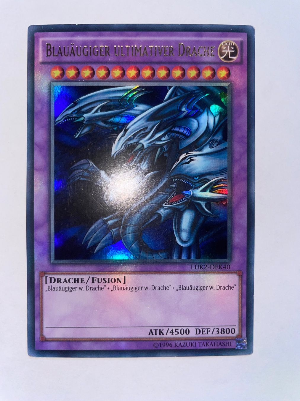 Yugioh Carte collezionabili: YuGiOh Blauäugiger ultimativer Drache – Nuovo (secondo la descrizione) da Altstätten SG venduto da ChangeMaker