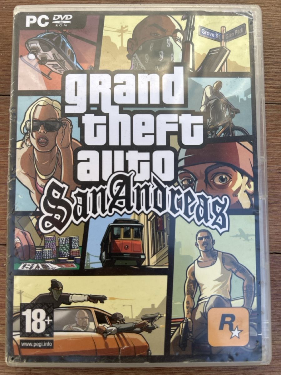 Giochi: PC DVD ROM Grand Theft Auto San Andreas 18+ – Usato da Caslano venduto da iguidice01