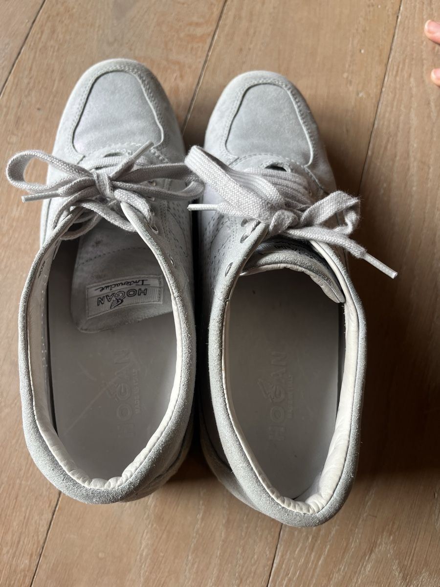 Hogan Scarpe da donna: Hogan Sneaker Hellgrau/blau Gr. 39 – Usato da Zürich venduto da ghome 3