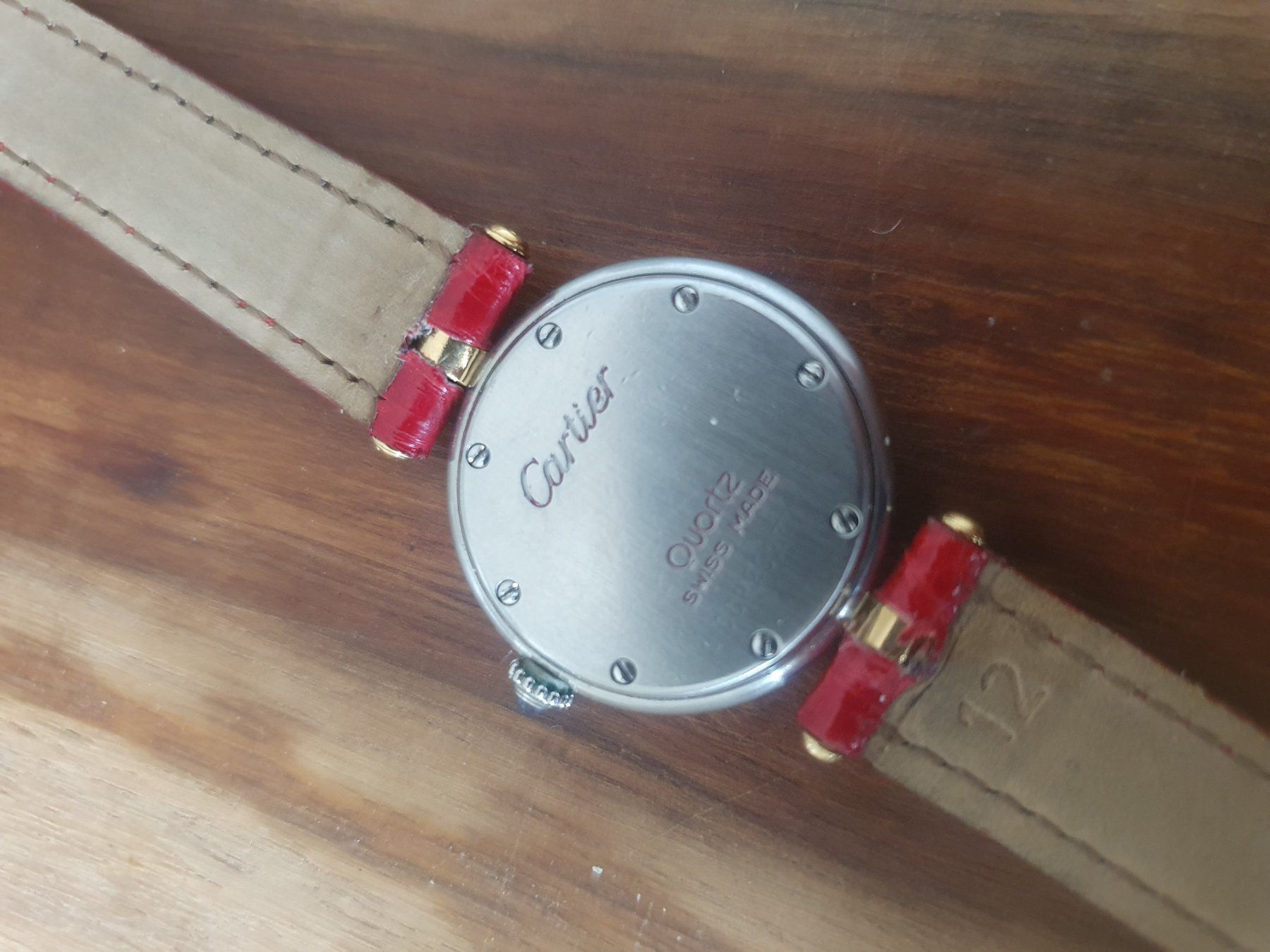 Cartier Orologi: CARTIER PANTHERE STAHL GOLD – Usato da Bottighofen venduto da menschenfamilie 1