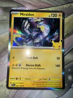 Pokémon Karte Miraidon 062/128 Holo guter Zustand