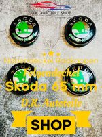 Skoda Nabendeckel Radnaben Nabenkappen Felgendeckel 65mm