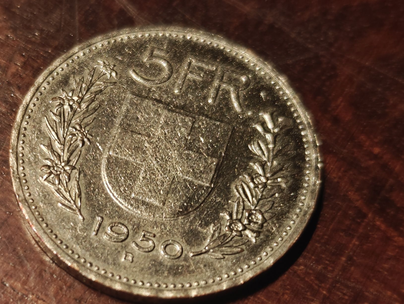 Tutti le monete: 5 Franken Liber 1950 – Usato da Malans GR venduto da mesmen 8