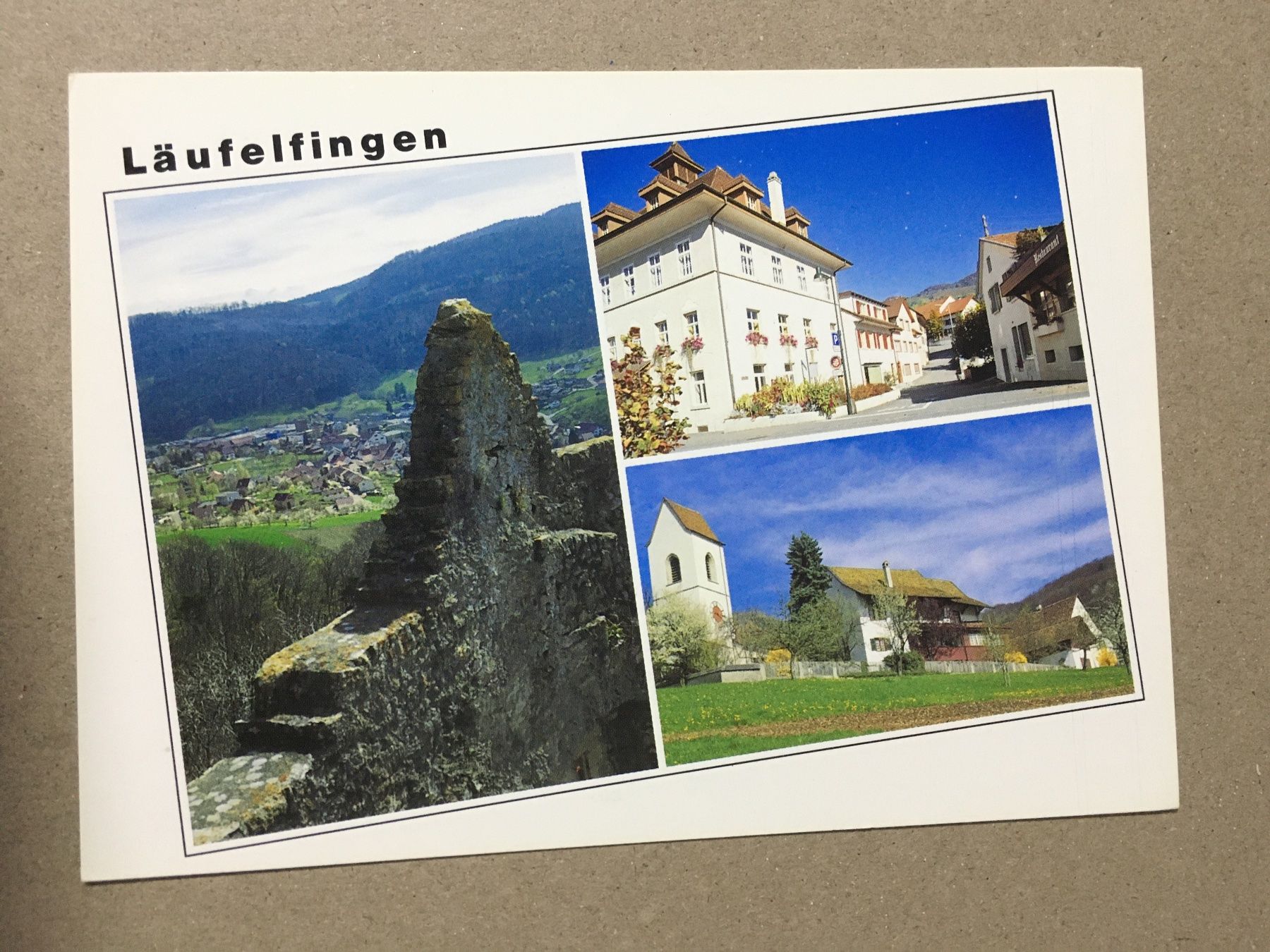Cartoline postali: AK Läufelfingen Baselland mehrbildrig – Usato da Küttigen venduto da Melisch1000
