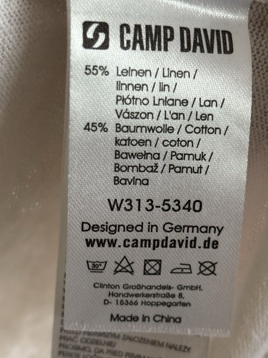 Camp David Maglioni & Felpe: Camp David Herrenpulli, Weiss, XXL, Sommer – Usato da Wald AR venduto da bertli00 2