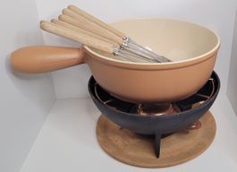 Service à fondue savoyarde "Le Creuset"