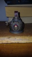 Buddha Glocke, Vintage mit Lederriemen