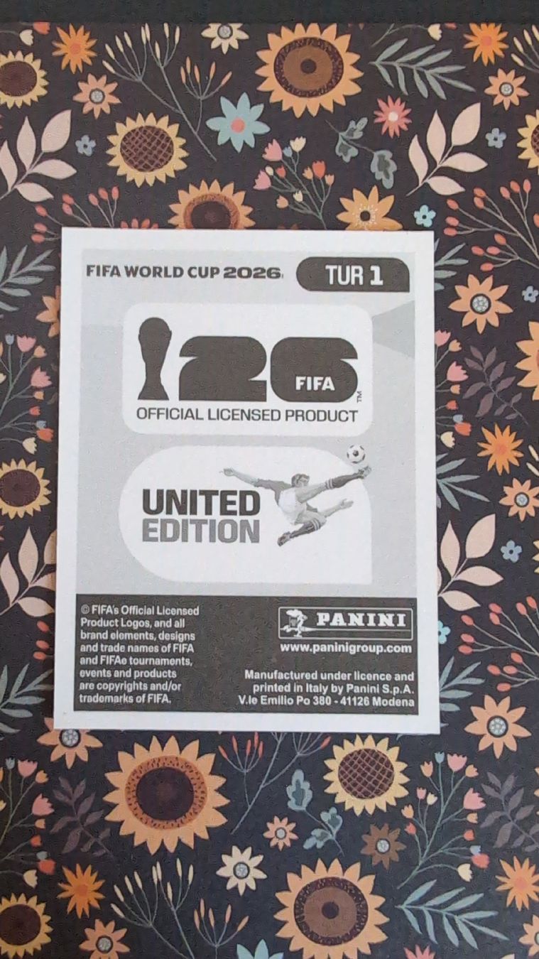 Panini Carte collezionabili: TUR 1 - PANINI - FIFA WM 2026 – Nuovo (secondo la descrizione) da Bauma venduto da tobiaskl 1