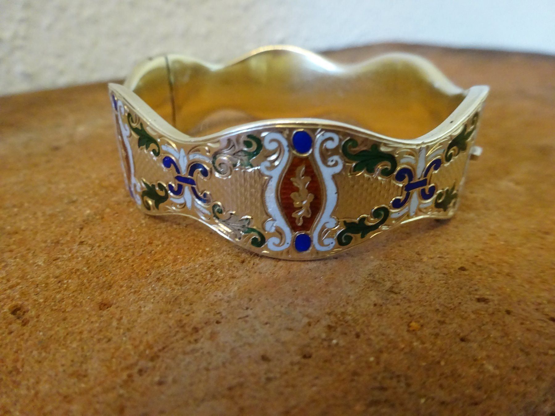 Bracciali & Braccialetti: Armreif Email / 800 S.v. – Usato da Esslingen venduto da FetteSchnecke 3