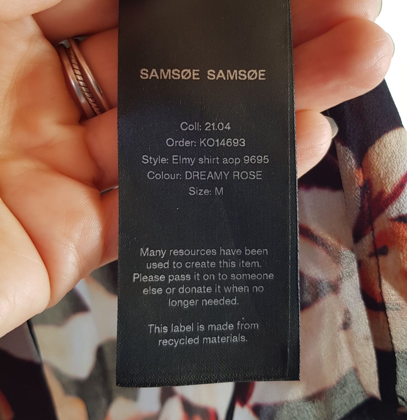 Samsøe Samsøe Camicette: Leichte Bluse Samsoe Samsoe Gr S Viscose – Nuovo (secondo la descrizione) da Menznau venduto da Valinor 4