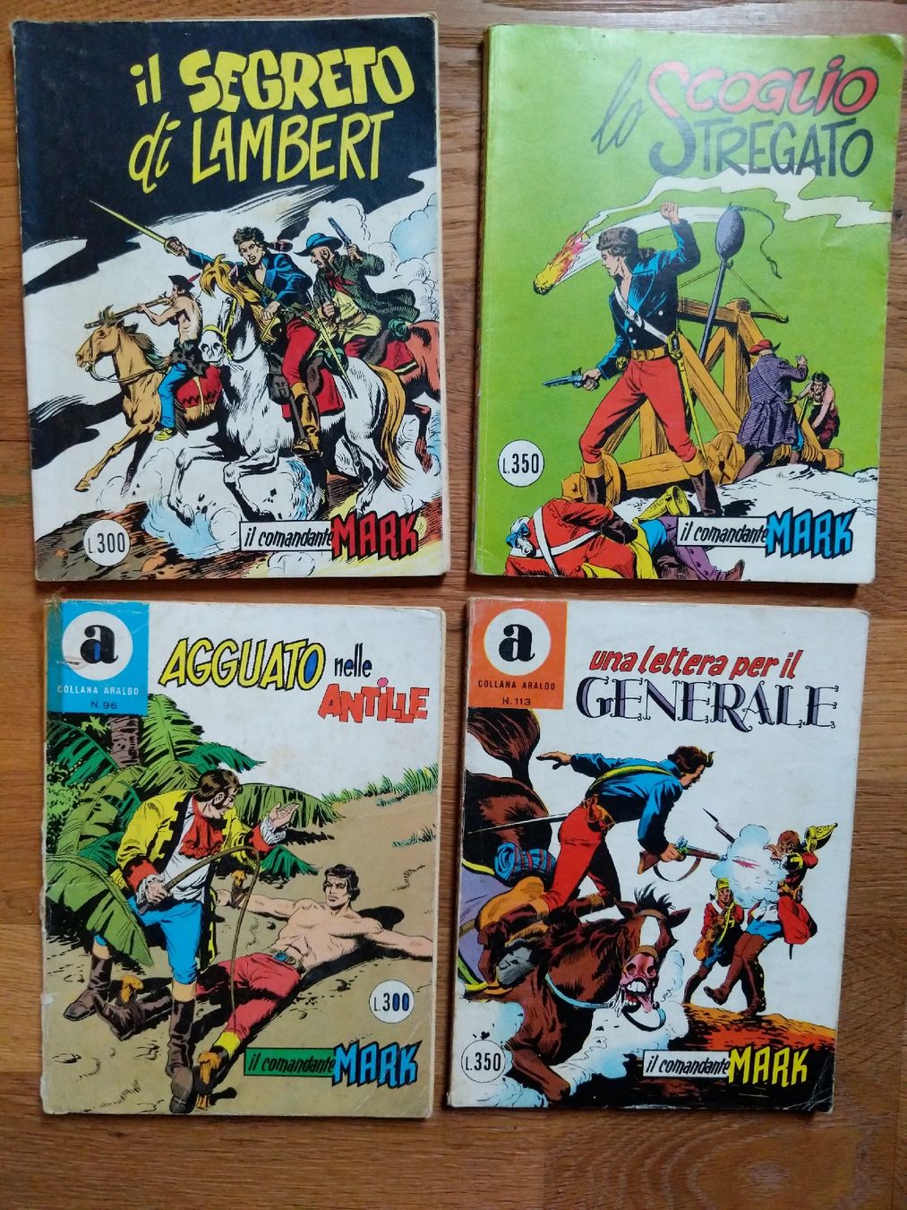 BD: 4 x comic antico italiano MAAK – D'occasion à Oberdiessbach par melvinj