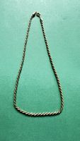Fantastiche Vergoldet & Schwarz Kette (56cm)
