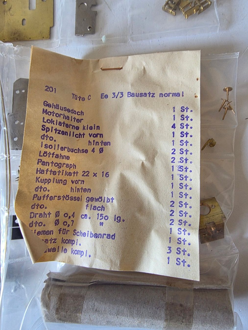 Trains électriques: M+F Bausatz SBB Rangierlok Ee 3/3, GS= – Neuf (Voir description) à Seuzach par Loeckeli01 5
