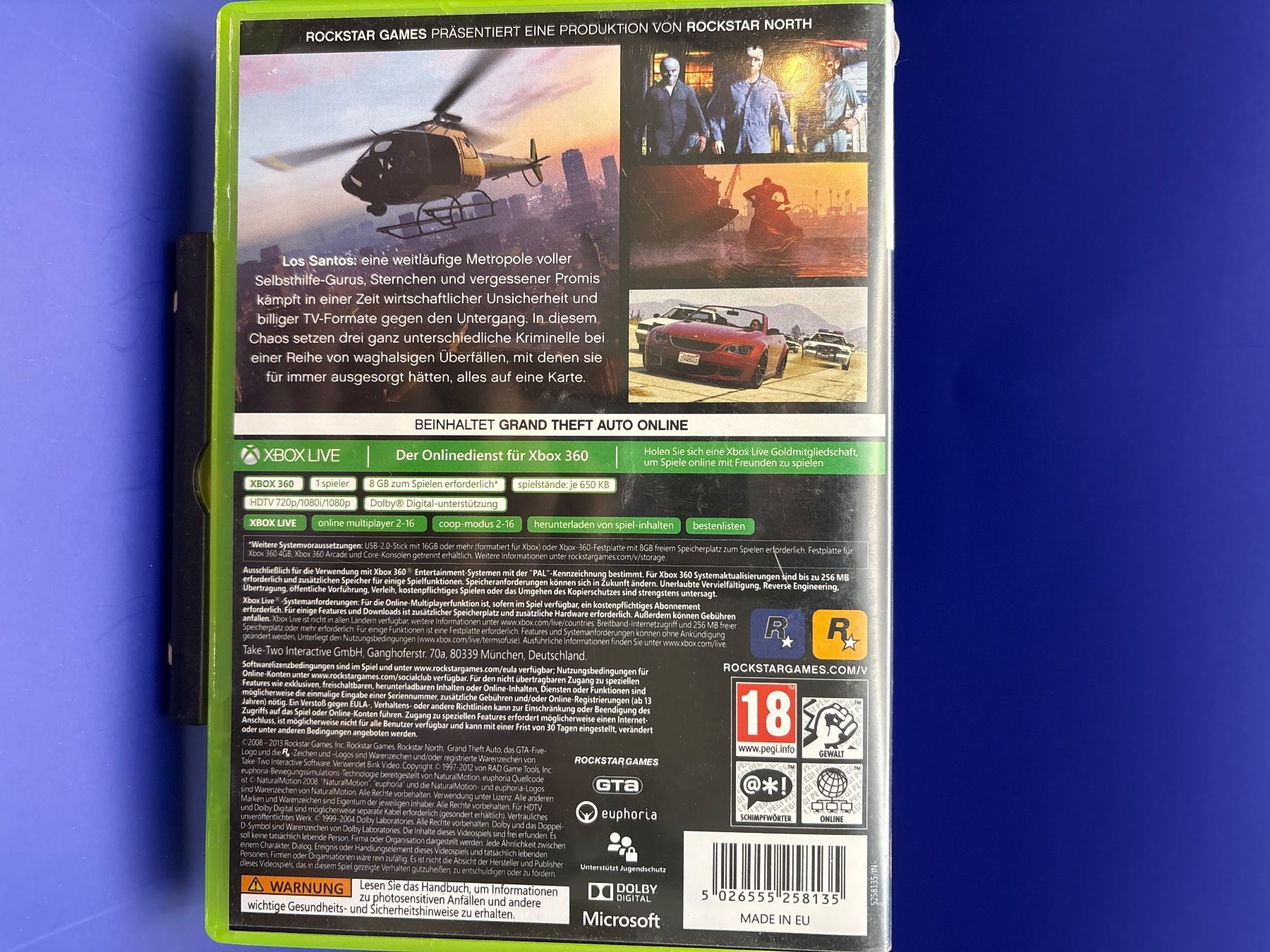Microsoft Giochi: GTA V - Microsoft XBOX 360 – Usato da Zürich venduto da hiddentreasures_zh 1