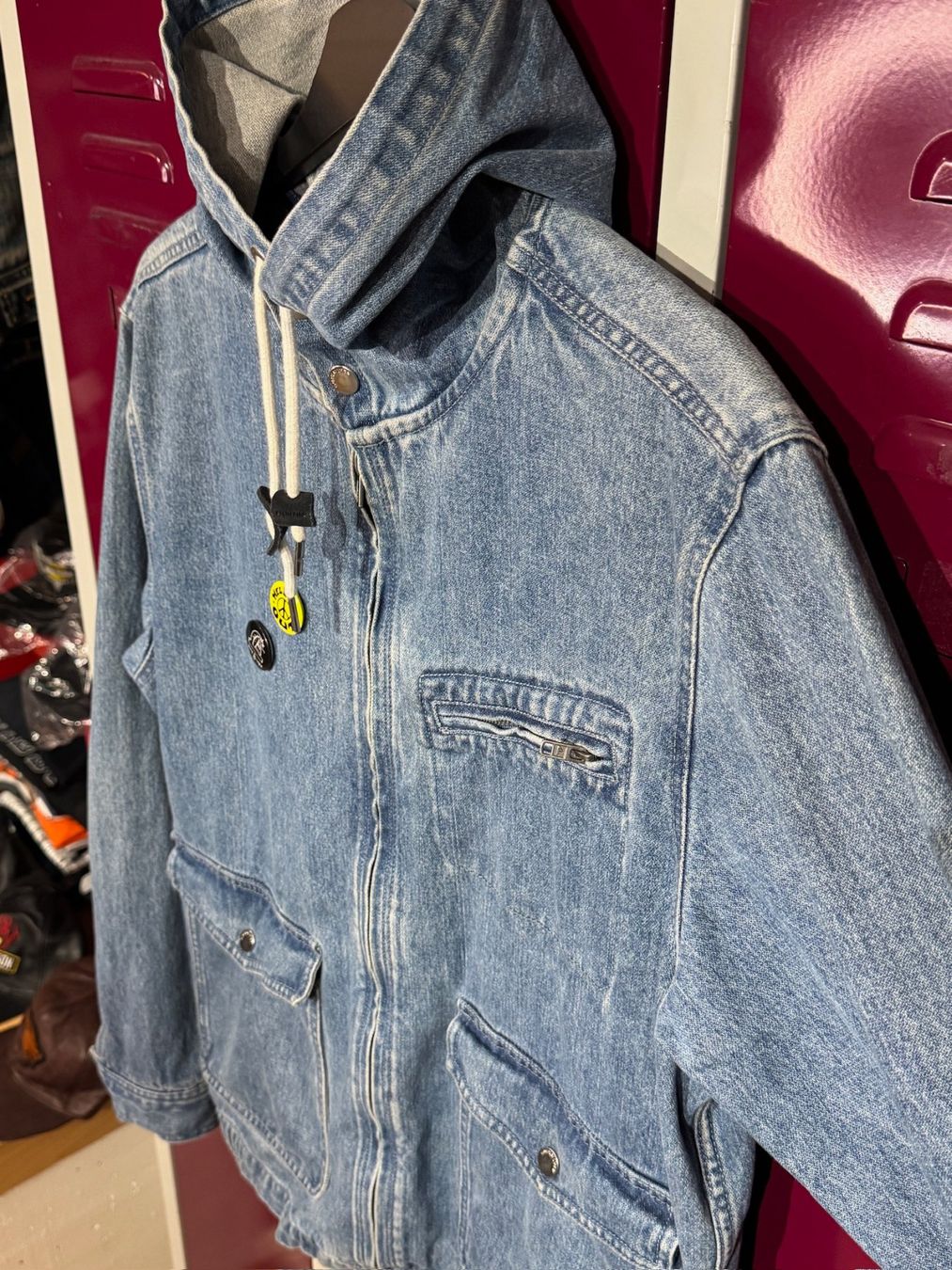 Quiksilver Jacken: QUIKSILVER DENIM HOODED JACKET SZ: S – Gebraucht aus Cortaillod von Stay_Alive_vintage 2