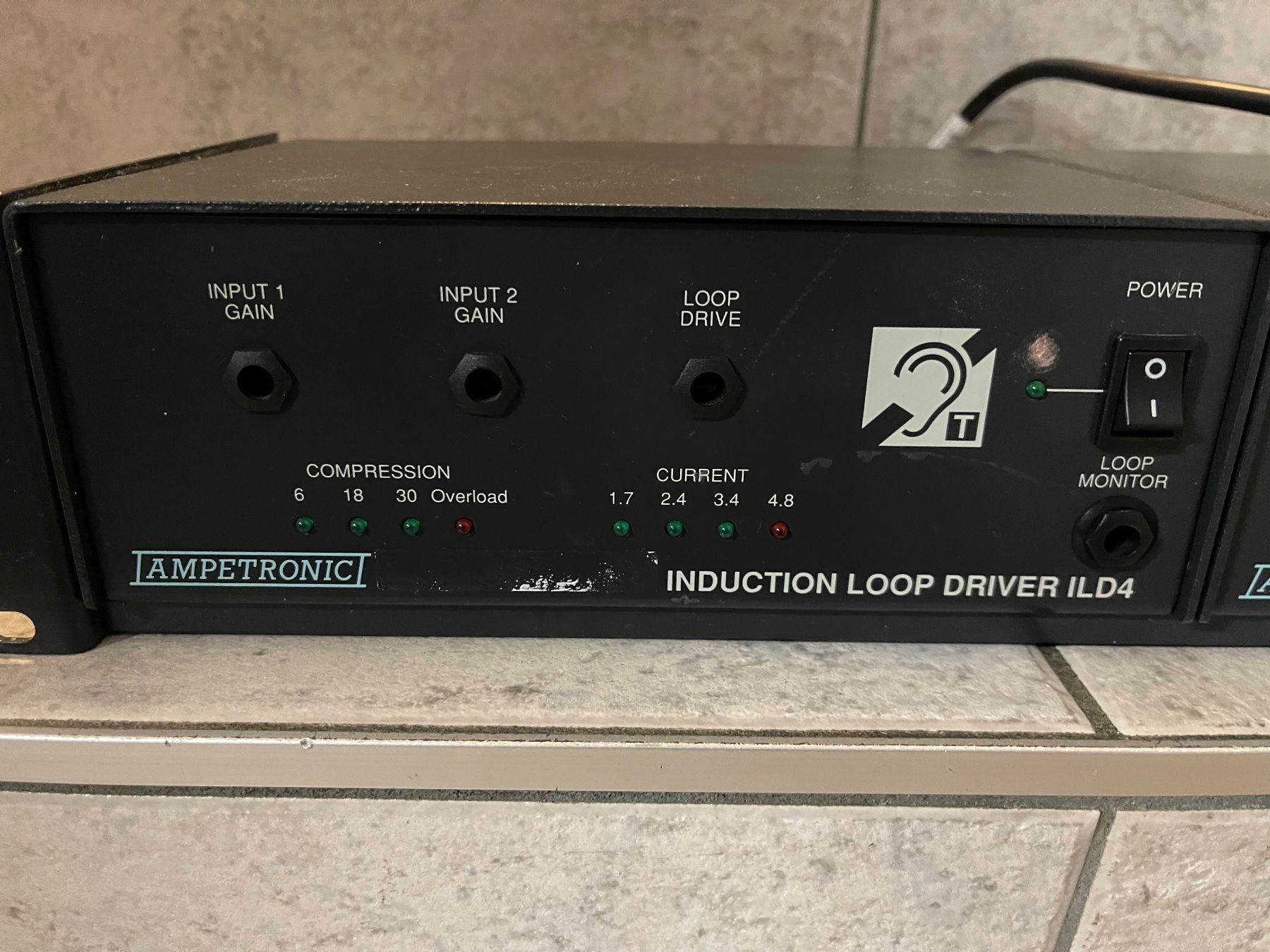 Verstärker: 2 Stück AMPETRONIC ILD4 INDUCTION LOOP DRIVER – Gebraucht aus Kaiseraugst von  3