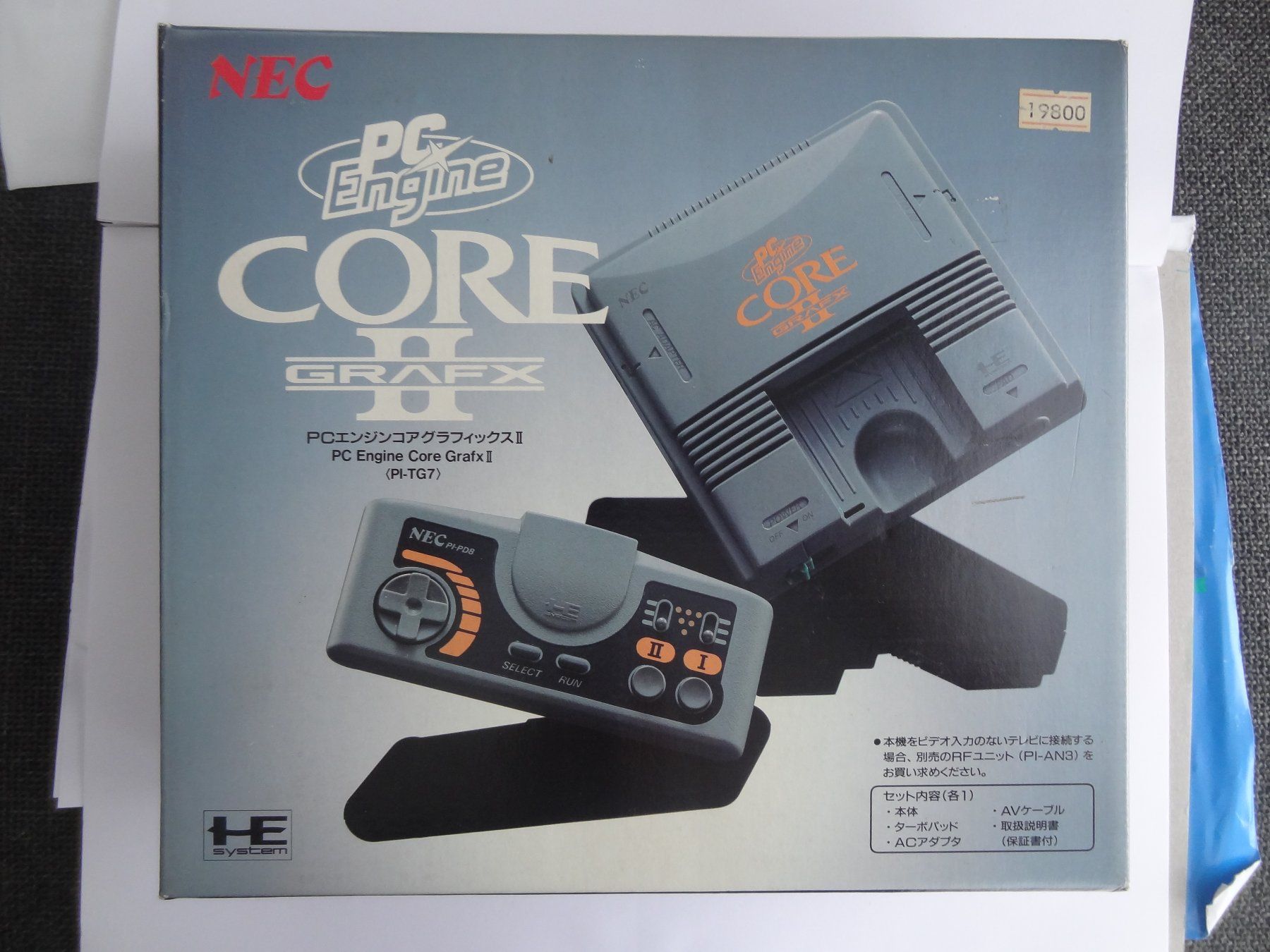 Nec Console: NEC PC-Engine Core Grafx 2 JAPAN -NEW- – Nuovo e nell'imballaggio originale da Lyss venduto da Famicom