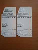 2x ZVV Albis 24h Ticket Zonen 110-155 20.05.2026