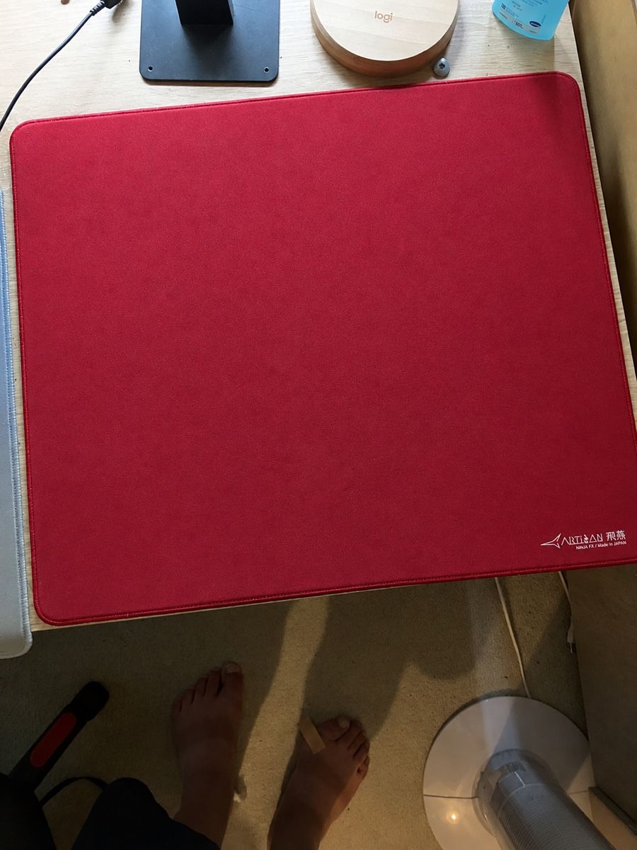 Tappetini per mouse: Artisan hien extra soft red xl – Usato da Zürich venduto da Johntnt