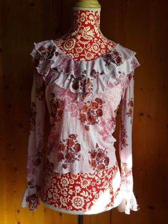 Bluse für Flamenco/Bauchtanz
