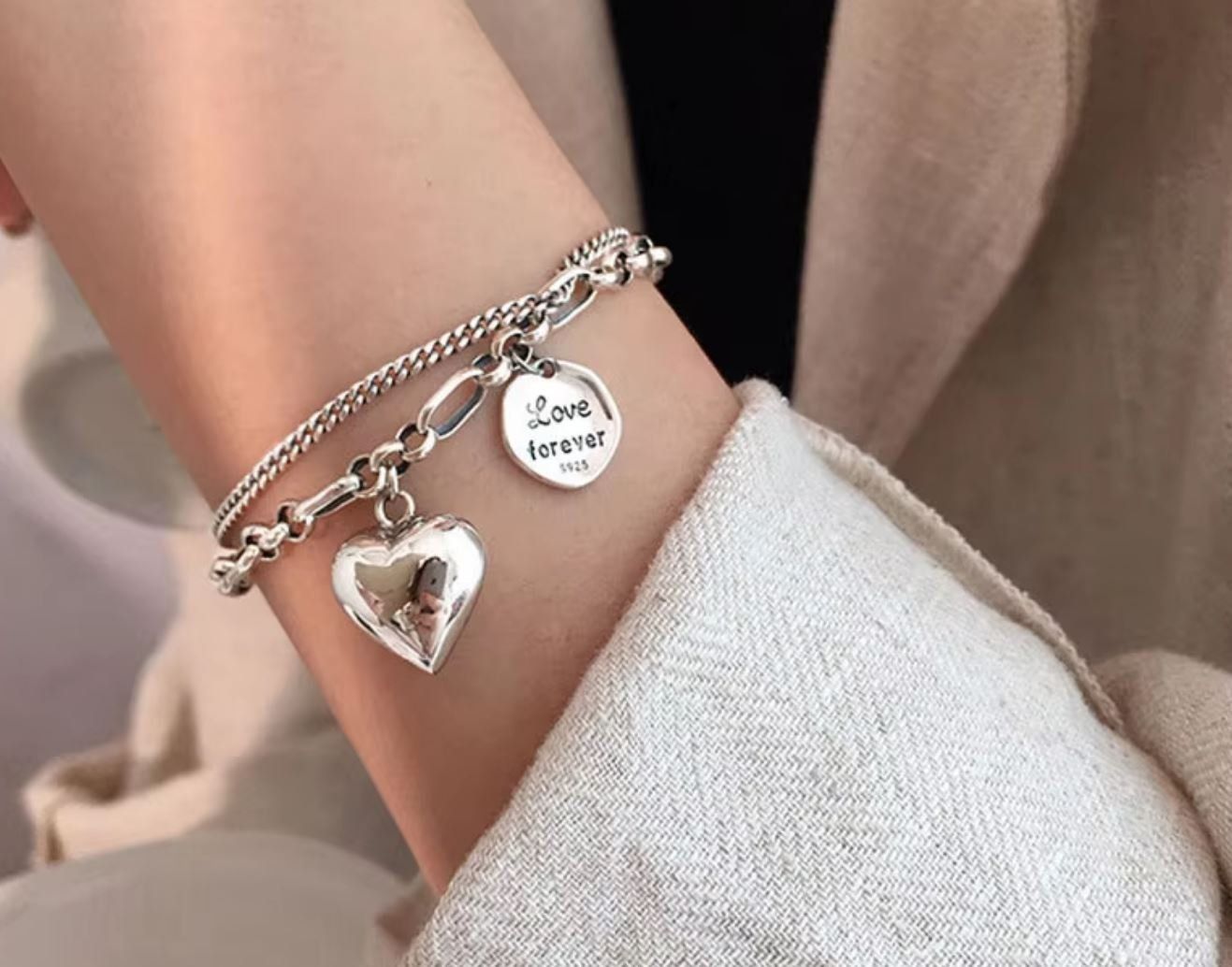Armbänder & -reifen: wundervolles Armband, 925 Silber – Neu (gemäss Beschreibung) aus Niederbüren von Fidi5 1