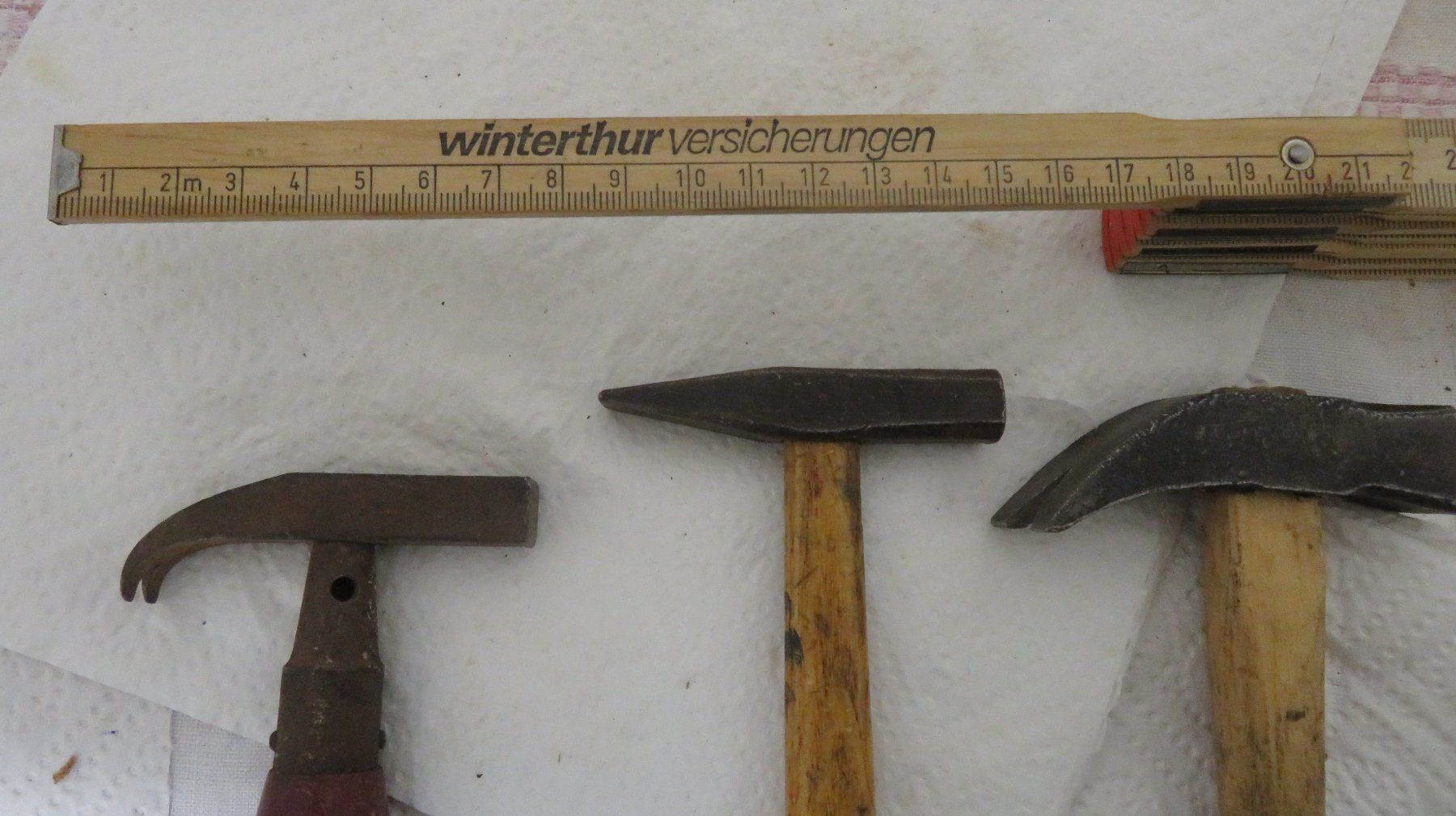 Alle Werkzeuge: Hammer 3 Stück, antik, klein und speziell – Gebraucht aus Wetzikon ZH von morda1954 2