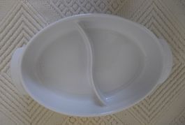 Pyrex Platte / Gratinform, geteilt mini chuchi dini chuchi