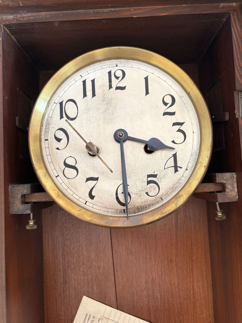 Orologi: WandUhr Holz mit Pendel – Usato da Mettmenstetten venduto da SteSig 1