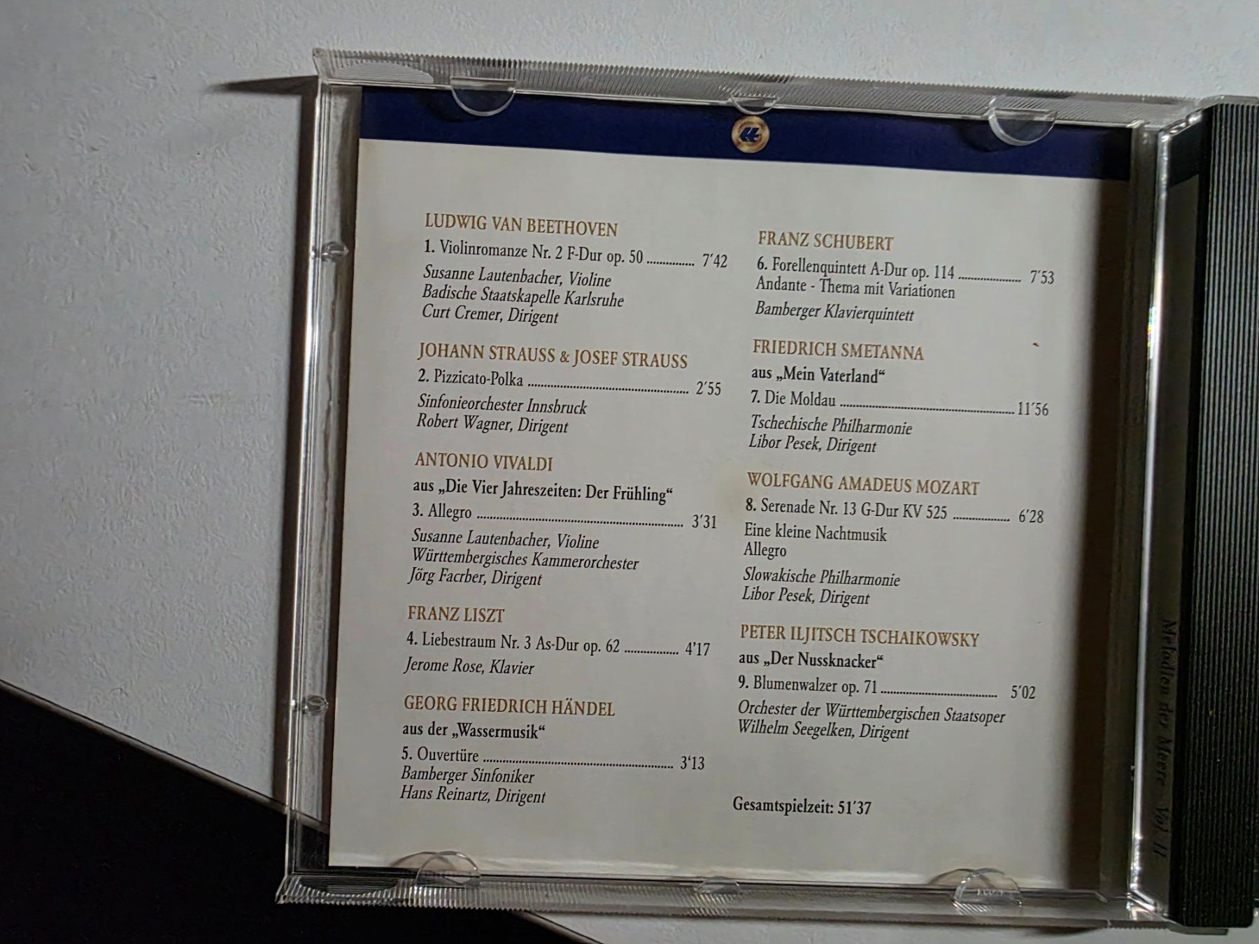 CD: Klassik CD - Melodien der Meere - Hapag-Lloyd – Usato da Walterswil BE venduto da Lonitti 3