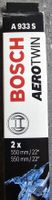 Bosch Aerotwin A 933 S Scheibenwischer 550mm/22" - Neu