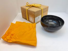 Teeschale Japan Chawan Keramik-  20. Jh. „Raku"