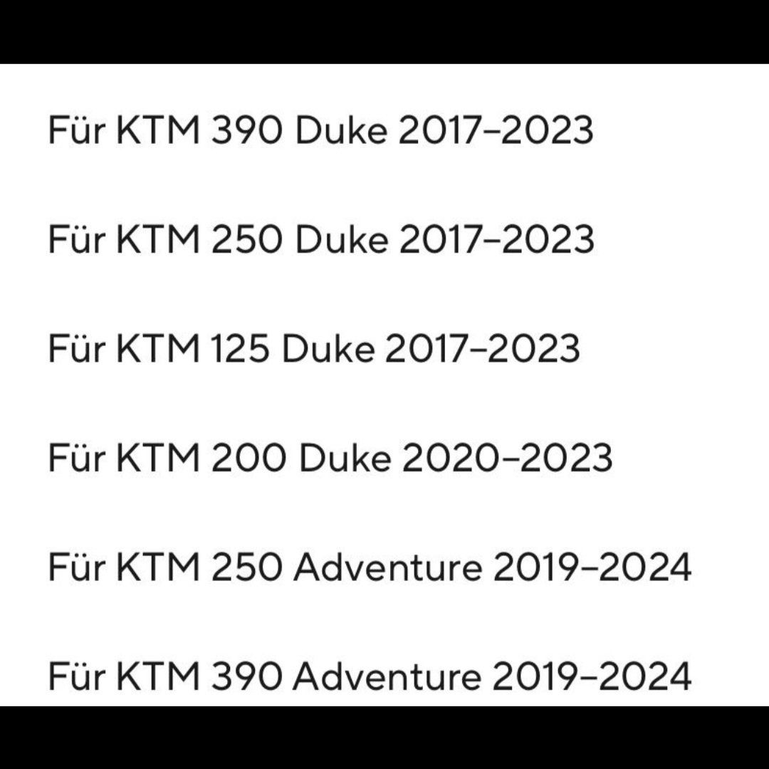KTM Toutes les pièces détachées moto: Offene Ansaugung KTM DUKE – Neuf (Voir description) à Rhäzüns par nic_5s2m 5