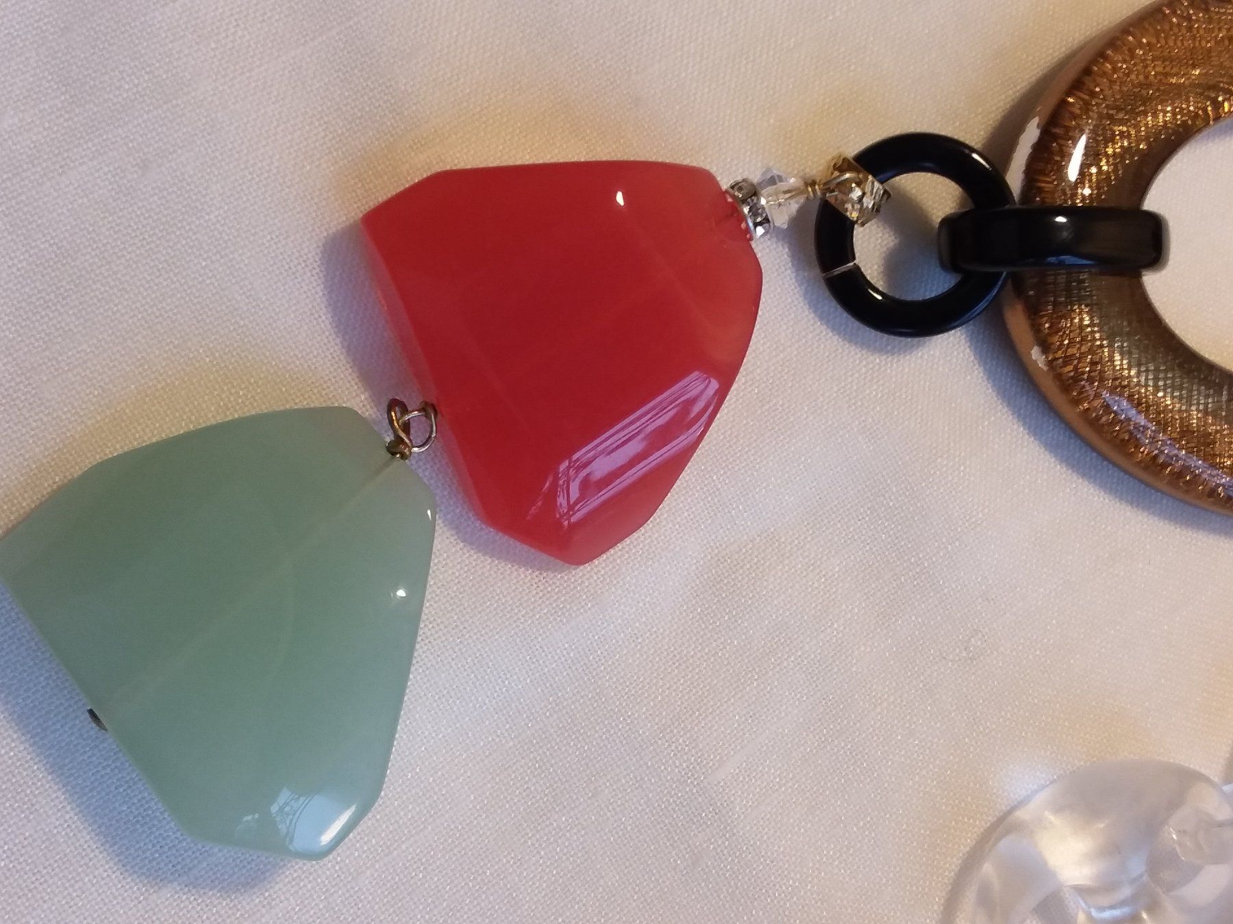 Catenine: Vintage 80er Jahre Statement Halskette Collier – Usato da Zürich venduto da gutsan 8