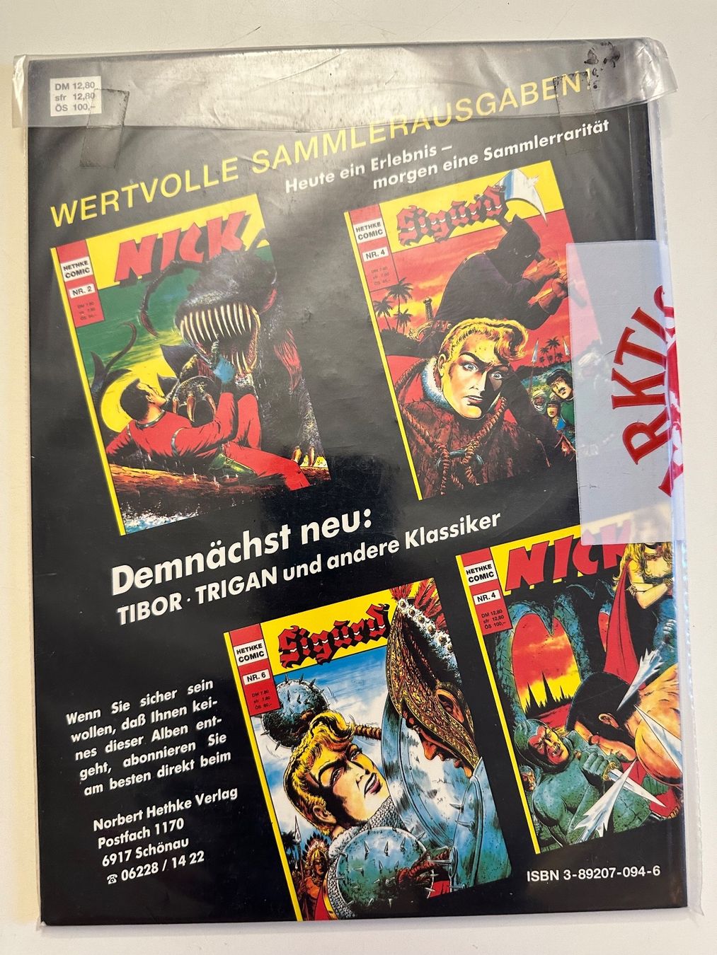 Fumetti: FALK TOP COLLECTION 2 - HANSRUEDI WÄSCHER – Nuovo (secondo la descrizione) da Münsingen venduto da Ganjam 2