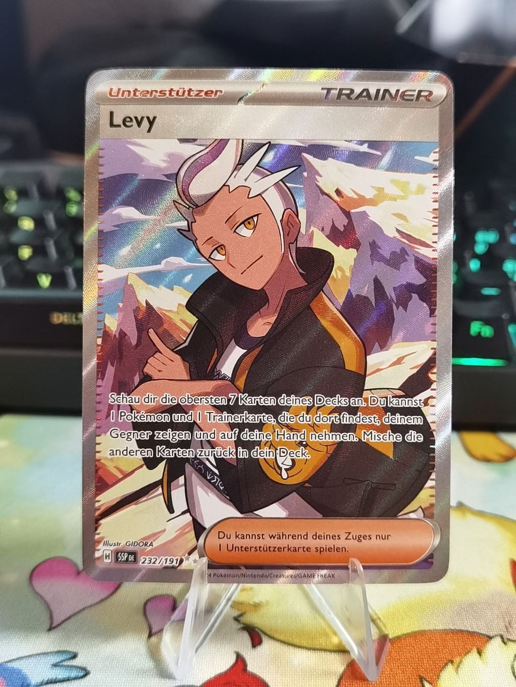 Pokémon Carte collezionabili: Pokemon Levy Trainer SSP DE – Usato da Zollikofen venduto da Carrpas