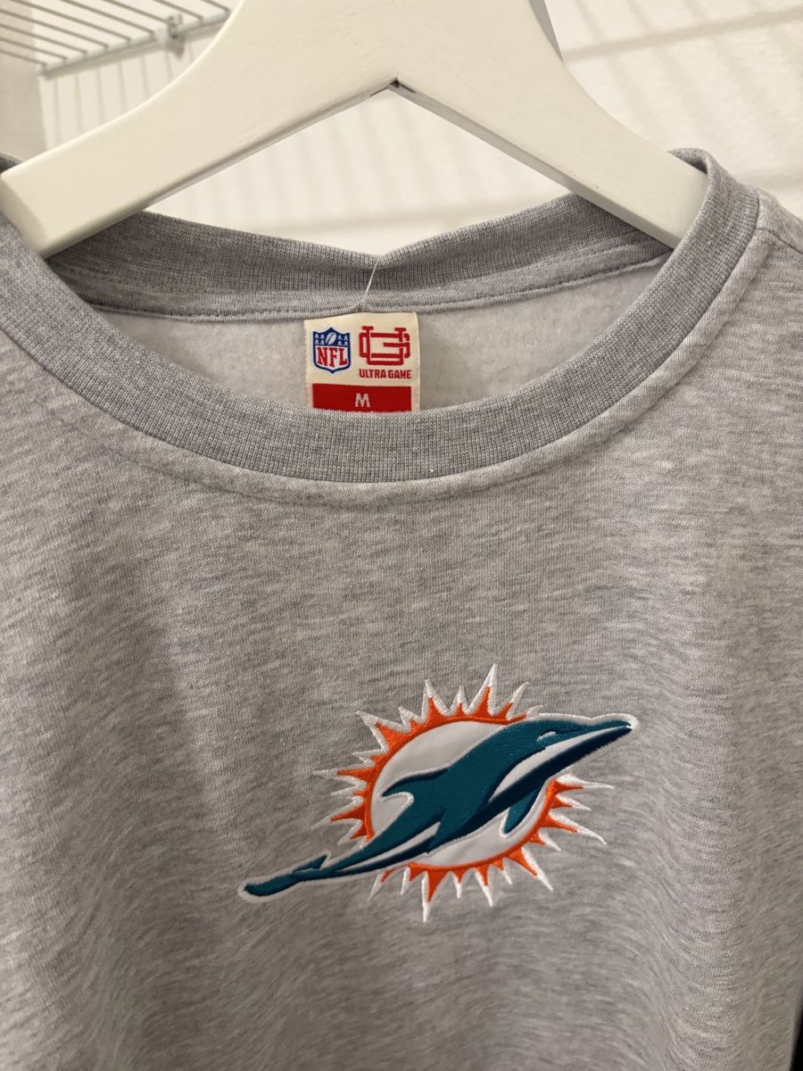 Maglioni & Felpe: NFL - Miami Dolphins Pullover grau (Grösse M) – Nuovo e nell'imballaggio originale da Aeschi SO venduto da Bluemail 1