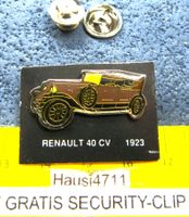 RENAULT 40 CV 1923 AUTO PIN GLASIERT MIT SECURITY-CLIP