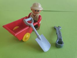 Duplo (Y24) Bauarbeiter mit Zubehör