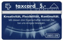 L&G, Human Resources - seltene Firmen Taxcard